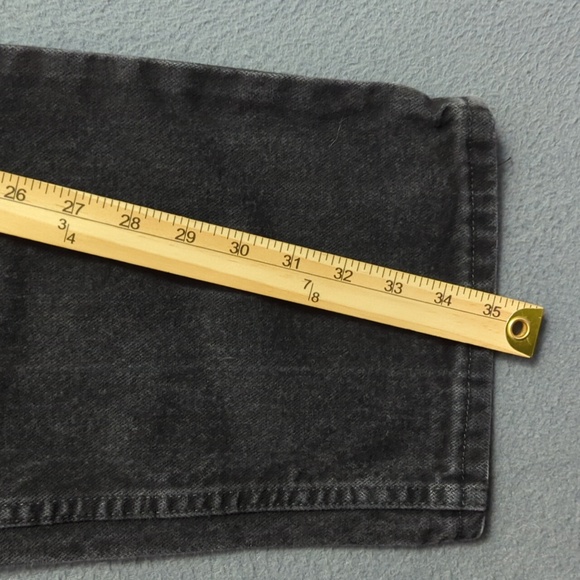 Wrangler Jeans Men's 36x36 Fits 35x35 Black 13MWZ Cowboy Cut Denim Western - Picture 7 of 10